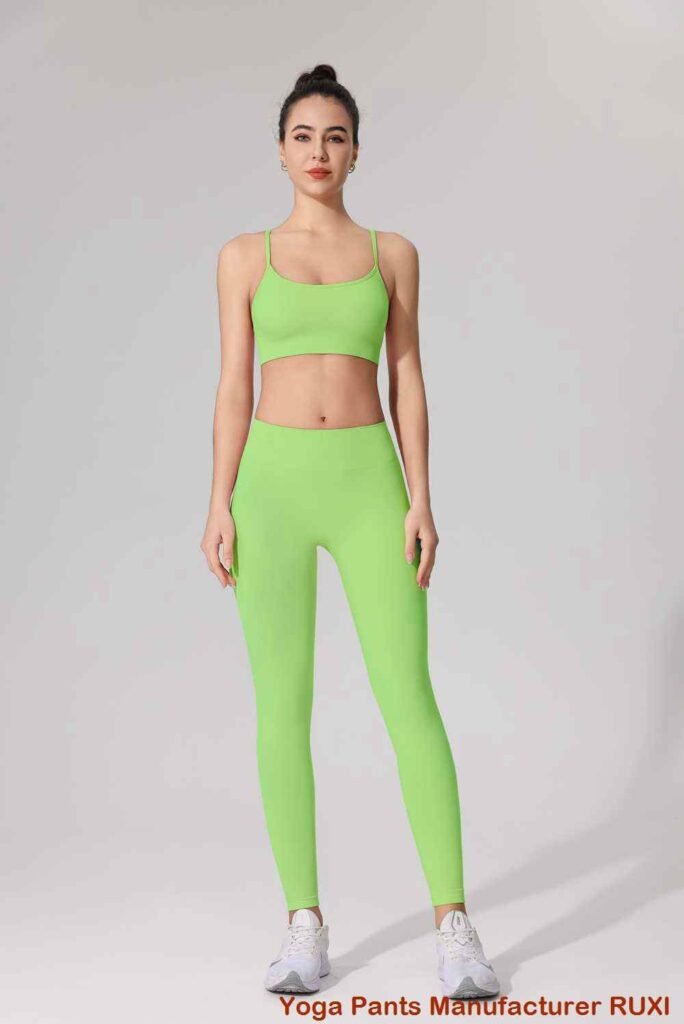 pantallona të shkurtra stërvitjeje të verdha RUXI ab2696