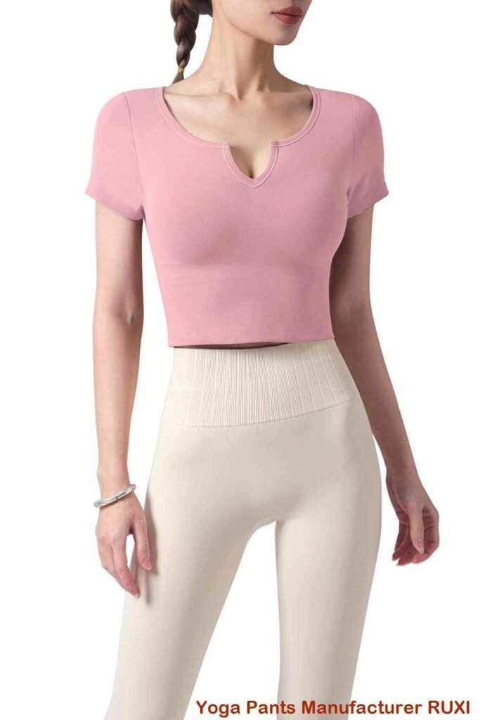 pantallona të shkurtra seksi joga RUXI ab714