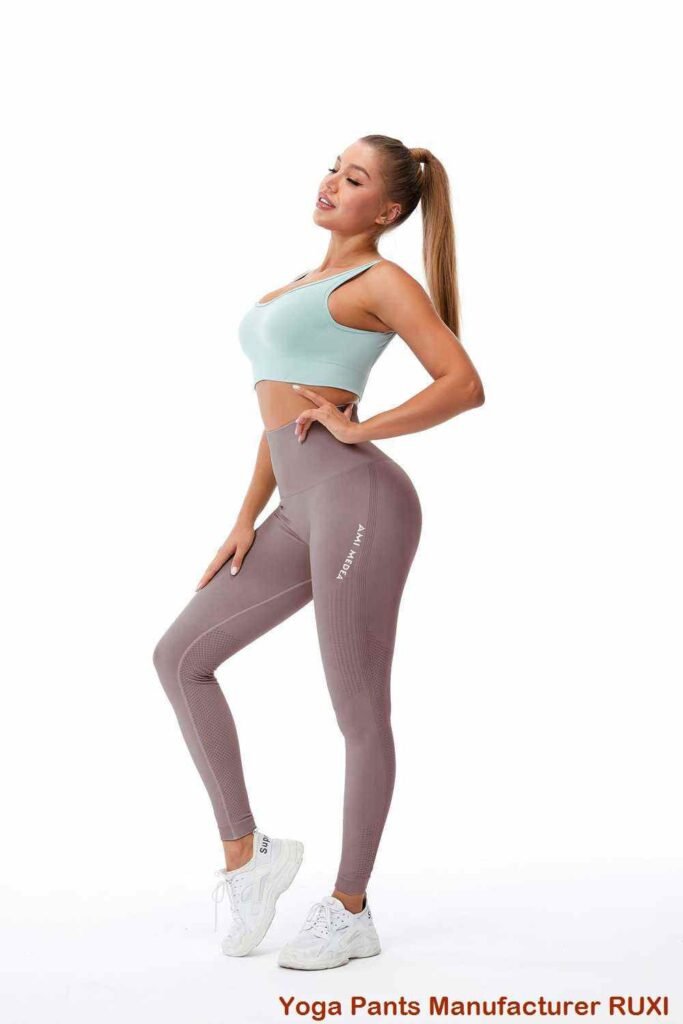 femra të shkurtra atletike me bel të lartë RUXI ab2911