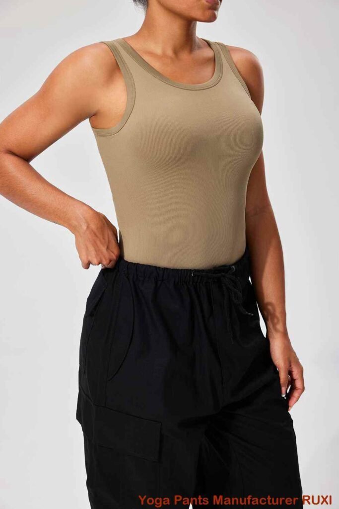 Pantallona të shkurtra yoga 5 inç RUXI ab3594