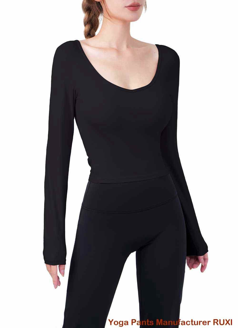 pantallona joga me të çara RUXI ab272